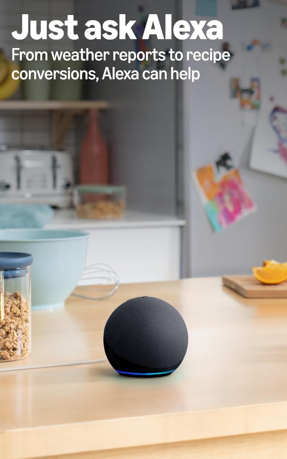 Amazon Echo Dot (newest model) - Vibrant sounding speaker, Designed for Alexa+, Great for bedrooms, dining rooms and offices, Glacier White - Image 7