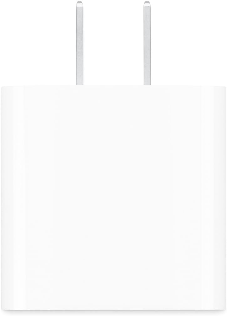 Apple 20W USB-C Compact Power Adapter: Fast and Convenient Charging, Type C Wall Charger - Image 2