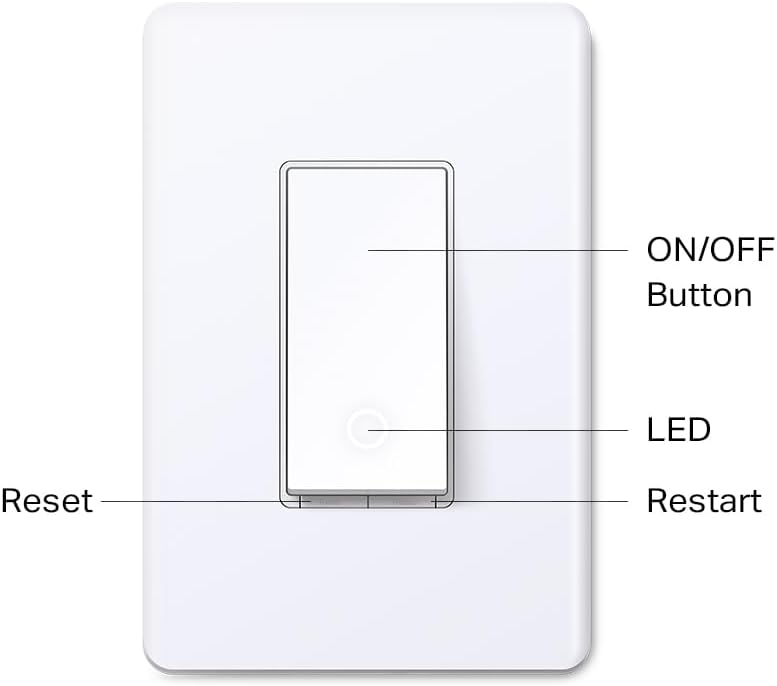 TP-Link Tapo Smart Switch, Single-Pole/3-Way/4-Way, Matter Compatible, Energy Monitoring, Neutral Wire Required, Works with Alexa, Siri, Google Home, SmartThings, UL Certified, 2.4GHZ Wi-Fi, Tapo S515 - Image 14