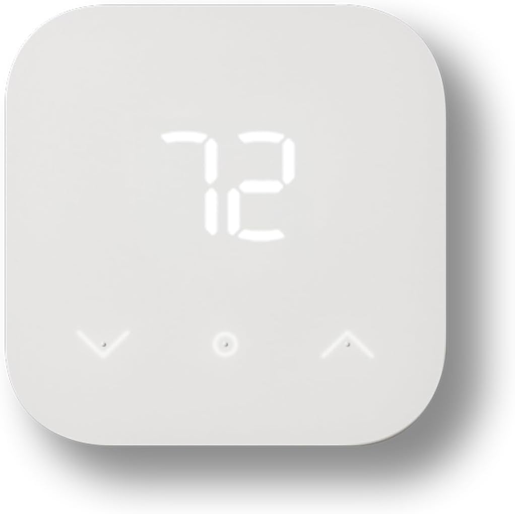 Amazon Smart Thermostat – Save money and energy - Works with Alexa and Ring - C-wire required - Image 2