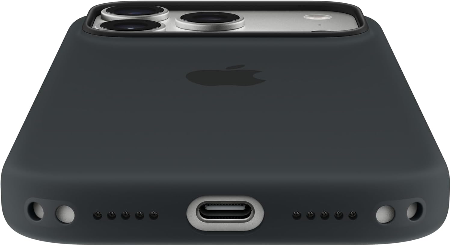 Apple iPhone 17 Pro Silicone Case with MagSafe and Camera Control: Lightweight Phone Case, Wireless Charging Compatible, Smooth Matte Finish, Black - Image 5
