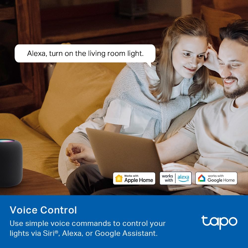 TP-Link Tapo Smart Switch, Single-Pole/3-Way/4-Way, Matter Compatible, Energy Monitoring, Neutral Wire Required, Works with Alexa, Siri, Google Home, SmartThings, UL Certified, 2.4GHZ Wi-Fi, Tapo S515 - Image 7