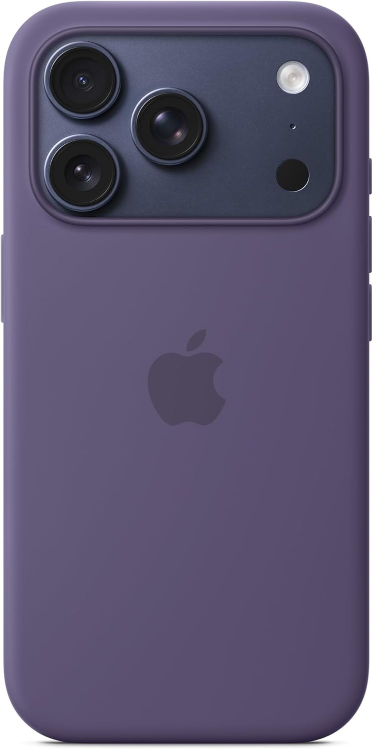 Apple iPhone 17 Pro Silicone Case with MagSafe and Camera Control: Lightweight Phone Case, Wireless Charging Compatible, Smooth Matte Finish; Purple Fog - Image 3