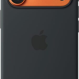 Apple iPhone 17 Pro Silicone Case with MagSafe and Camera Control: Lightweight Phone Case, Wireless Charging Compatible, Smooth Matte Finish, Black