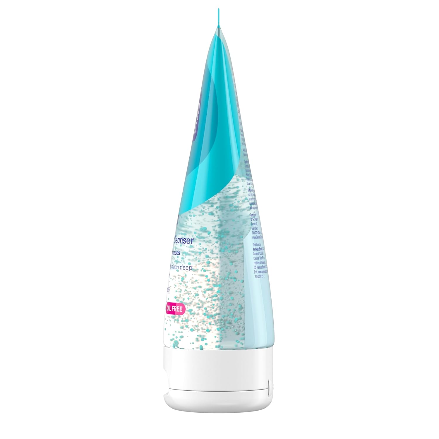 Clean & Clear Deep Action Exfoliating Facial Cleanser, Scrub & Face Wash, Pro-Vitamin B5, Lactic & Glycolic Acids, Oil-Free Gentle Daily Exfoliator for Soft, Smooth, Hydrated Skin, Vegan, 7 Fl Oz Tube - Image 4