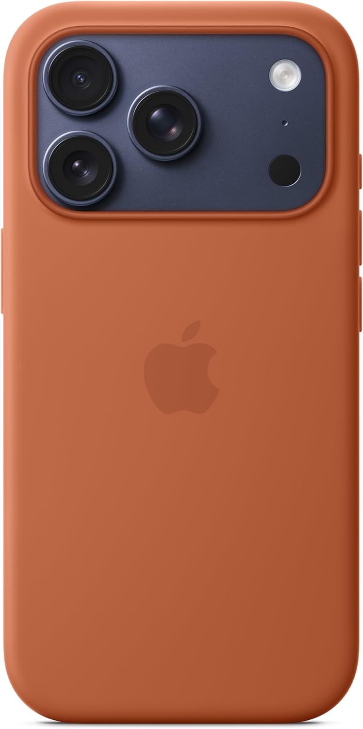 Apple iPhone 17 Pro Silicone Case with MagSafe and Camera Control: Lightweight Phone Case, Wireless Charging Compatible, Smooth Matte Finish; Terra Cotta - Image 2
