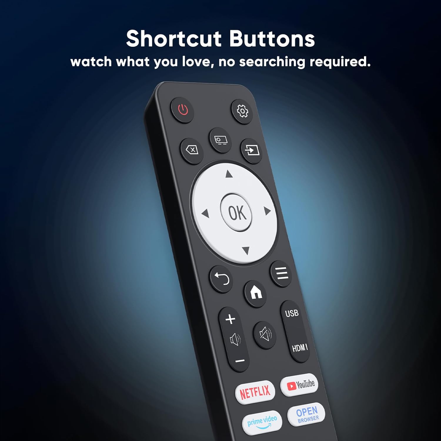 TMY Native 1080P Smart projector with WiFi and Bluetooth, Compatible with Netflix/Prime Video/YouTube, for Smartphone/TV Stick/HDMI/USB, indoor & outdoor use, Camping, Gaming - Image 4