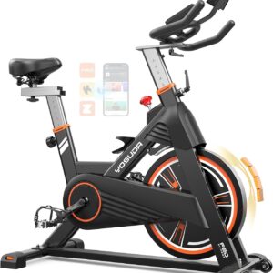 YOSUDA PRO Magnetic Exercise Bike 350 lbs Weight Capacity – Indoor Cycling Bike Stationary with Comfortable Seat Cushion, Silent Belt Drive