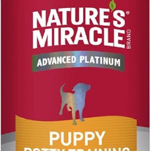 Nature’s Miracle Advanced Platinum Puppy Potty Training Spray 8 Oz, Dog Training Aid
