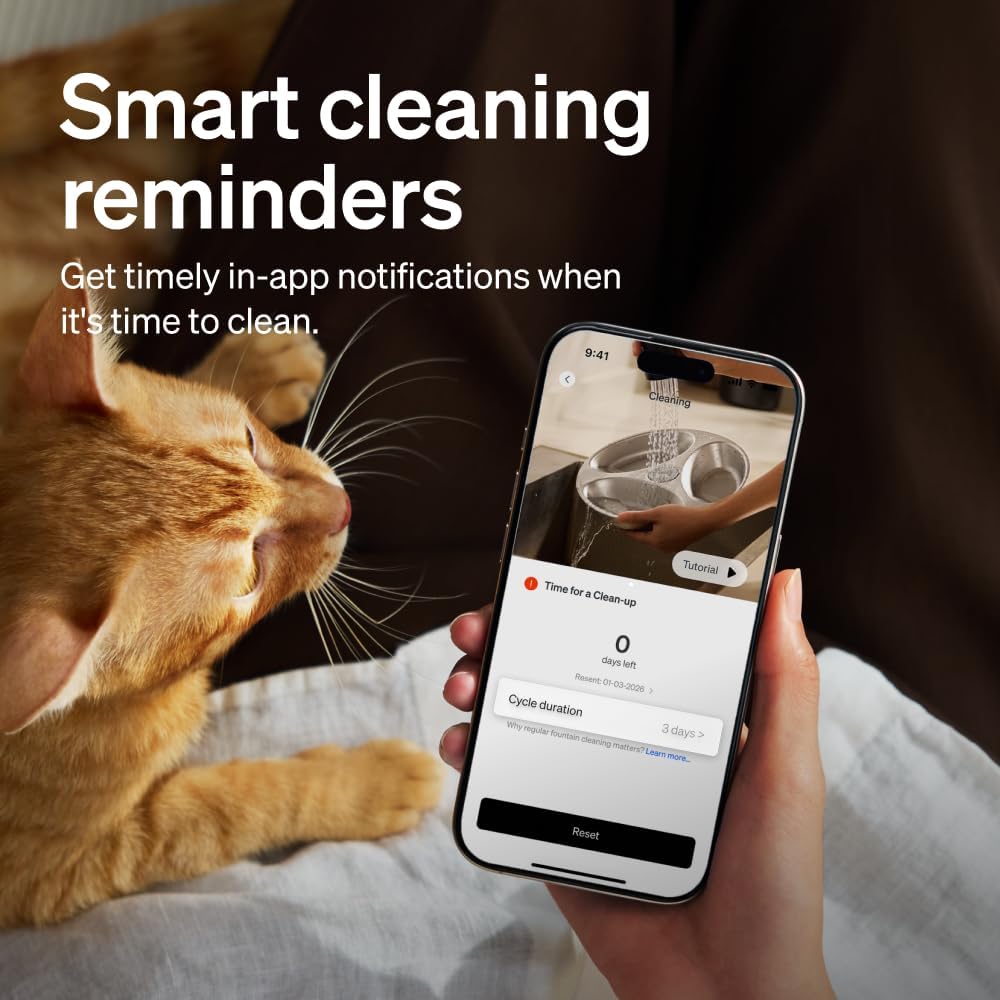 PETLIBRO Automatic Wet Food Cat Feeder 2026 New Version with Semiconductor Cooling, Refrigerated 3 Fresh Meals in 3 Days, App-Controlled Pet Food Dispenser, Stainless Steel Bowl, Easy to Clean - Image 8