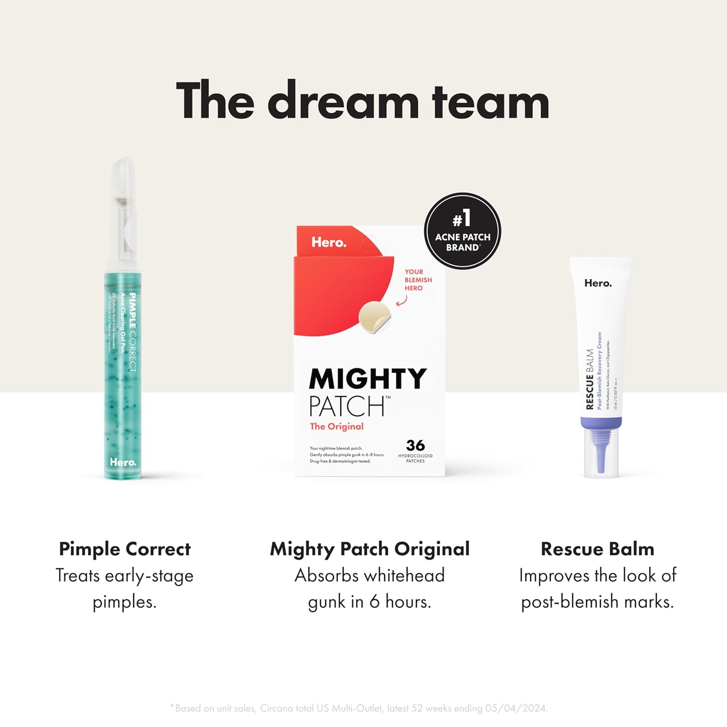 Mighty Patch Original Patch from Hero Cosmetics - #1 Hydrocolloid Acne Pimple Patches for Face, Shrinking Zits & Whiteheads in 1 Use, Nighttime Spot Pimple Stickers for Face, 36 Count - Image 7