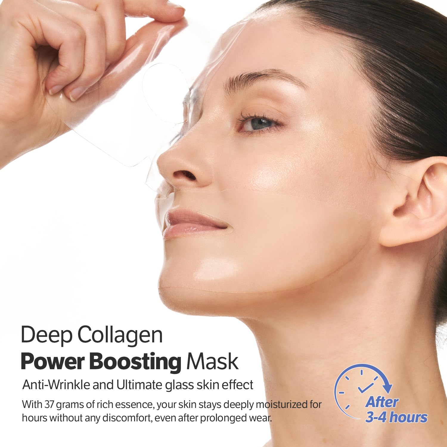 SUNGBOON EDITOR Rejuvenating Combo/Deep Collagen Boost Set, Face Mask (4ea) & Serum, Collagen & Volufiline Skincare Set, Hydrating & Firm-Looking Care Korean Skincare Gifts for Women - Image 5