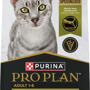Purina Pro Plan Weight Management Chicken and Rice Adult Formula Dry Cat Food