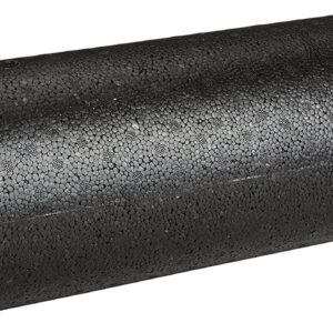 Amazon Basics High-Density Foam Roller for Exercise and Recovery, 18 Inches, Black