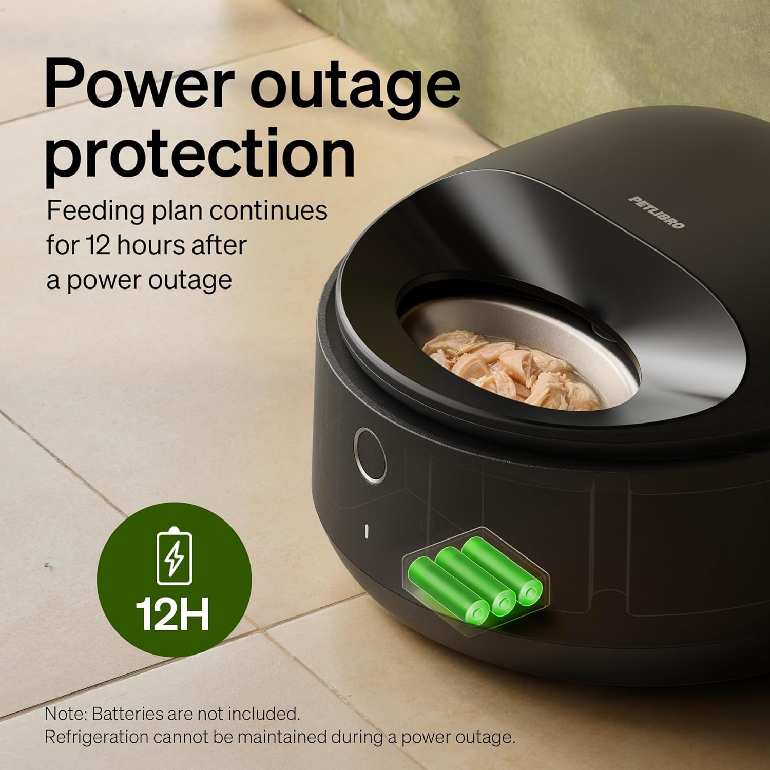 PETLIBRO Automatic Wet Food Cat Feeder 2026 New Version with Semiconductor Cooling, Refrigerated 3 Fresh Meals in 3 Days, App-Controlled Pet Food Dispenser, Stainless Steel Bowl, Easy to Clean - Image 7