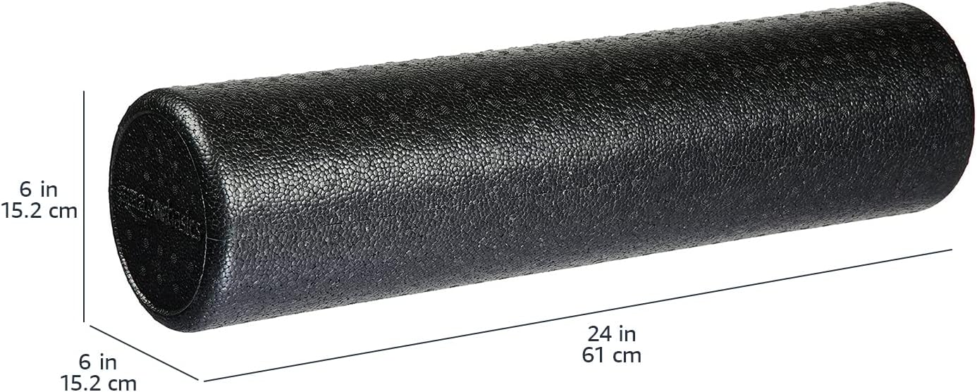 Amazon Basics High Density Foam Roller for Exercise and Recovery, 24 Inches, Black - Image 5