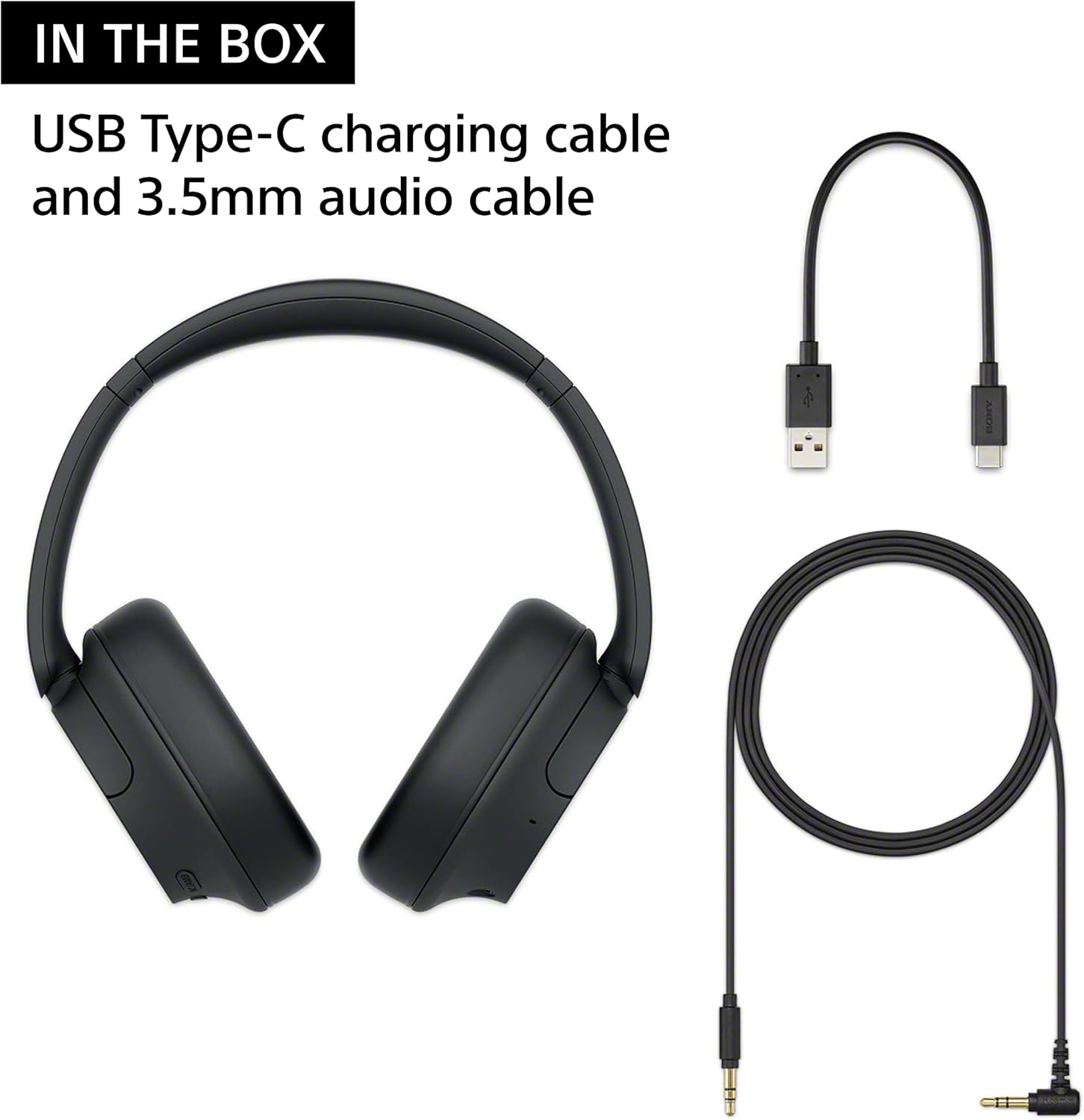 Sony WH-CH720N Noise Canceling Wireless Headphones Bluetooth Over The Ear Headset with Microphone and Alexa Built-in, Black New - Image 7