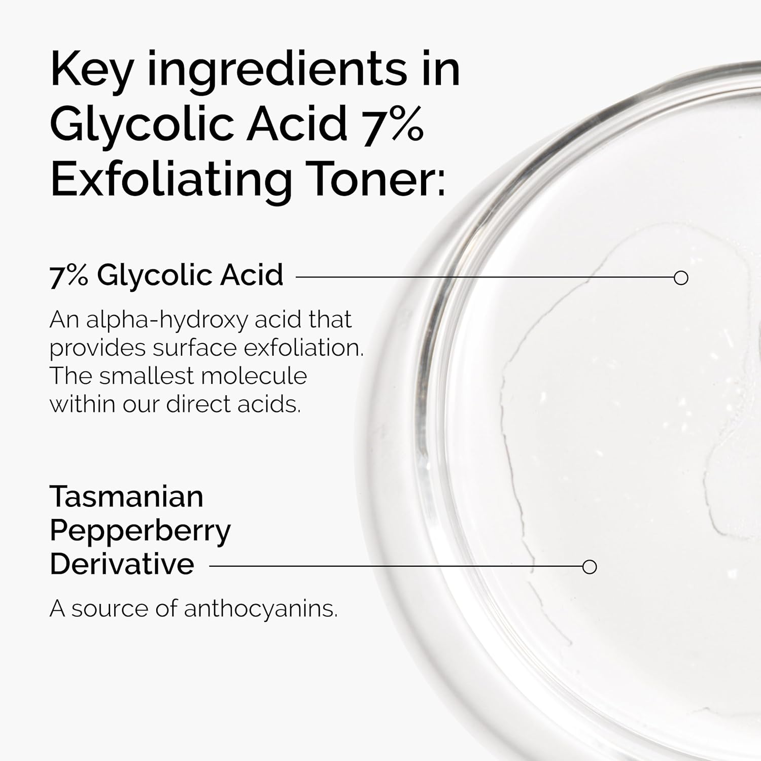 The Ordinary Glycolic Acid 7% Exfoliating Toner, Brightening and Smoothing Daily Toner for More Even-Looking Skin Tone - Image 4
