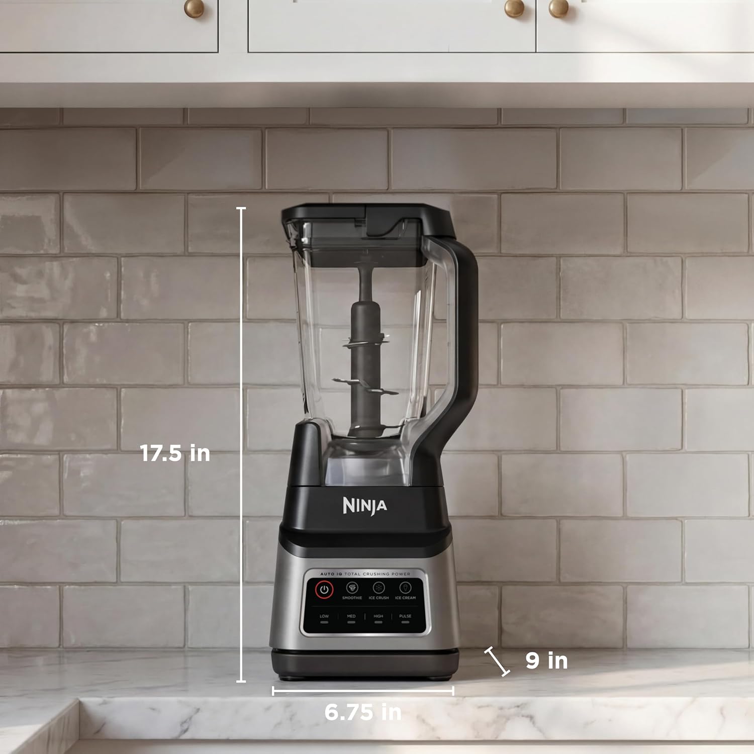 Ninja Professional Plus Blender with Auto-iQ | Smoothie and Ice Cream Maker, Frozen Drink Mixer, Margarita Machine | 3 Auto-iQ Presets, 1400W, 72-oz. Total Crushing Pitcher | Dark Grey | BN701 - Image 8