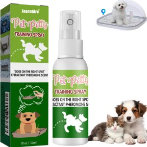 JoanofArc Potty Training Spray for Dogs, Puppy Potty Training Spray, Dog Deterrent Spray, Address Canine Inappropriate Elimination Habits for Indoor & Outdoor Environments, 30ml