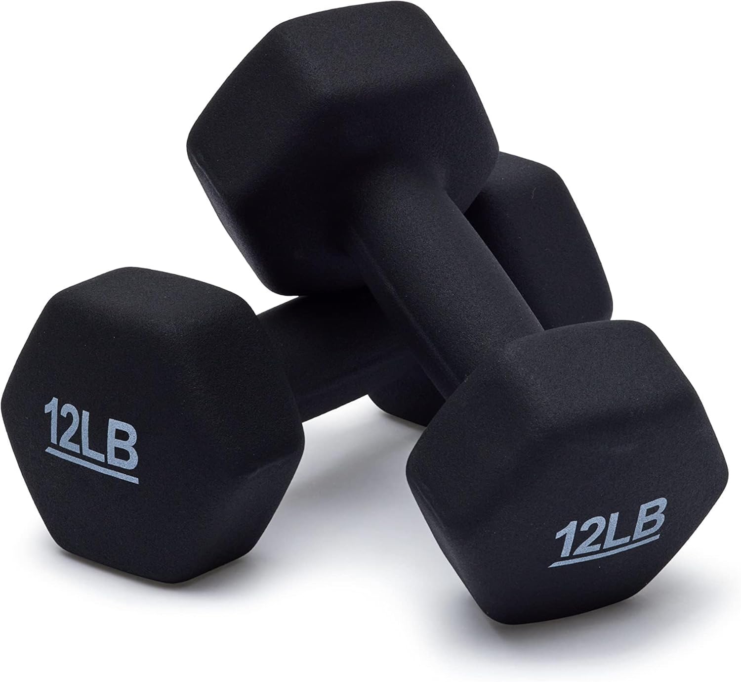 Amazon Basics Neoprene Dumbbell Hand Weights for Exercise and Muscle Toning - Image 3