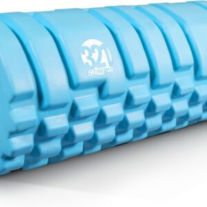321 Strong Foam Roller – Medium Density Deep Tissue Massager for Muscle Massage and Myofascial Trigger Point Release, with 4K eBook