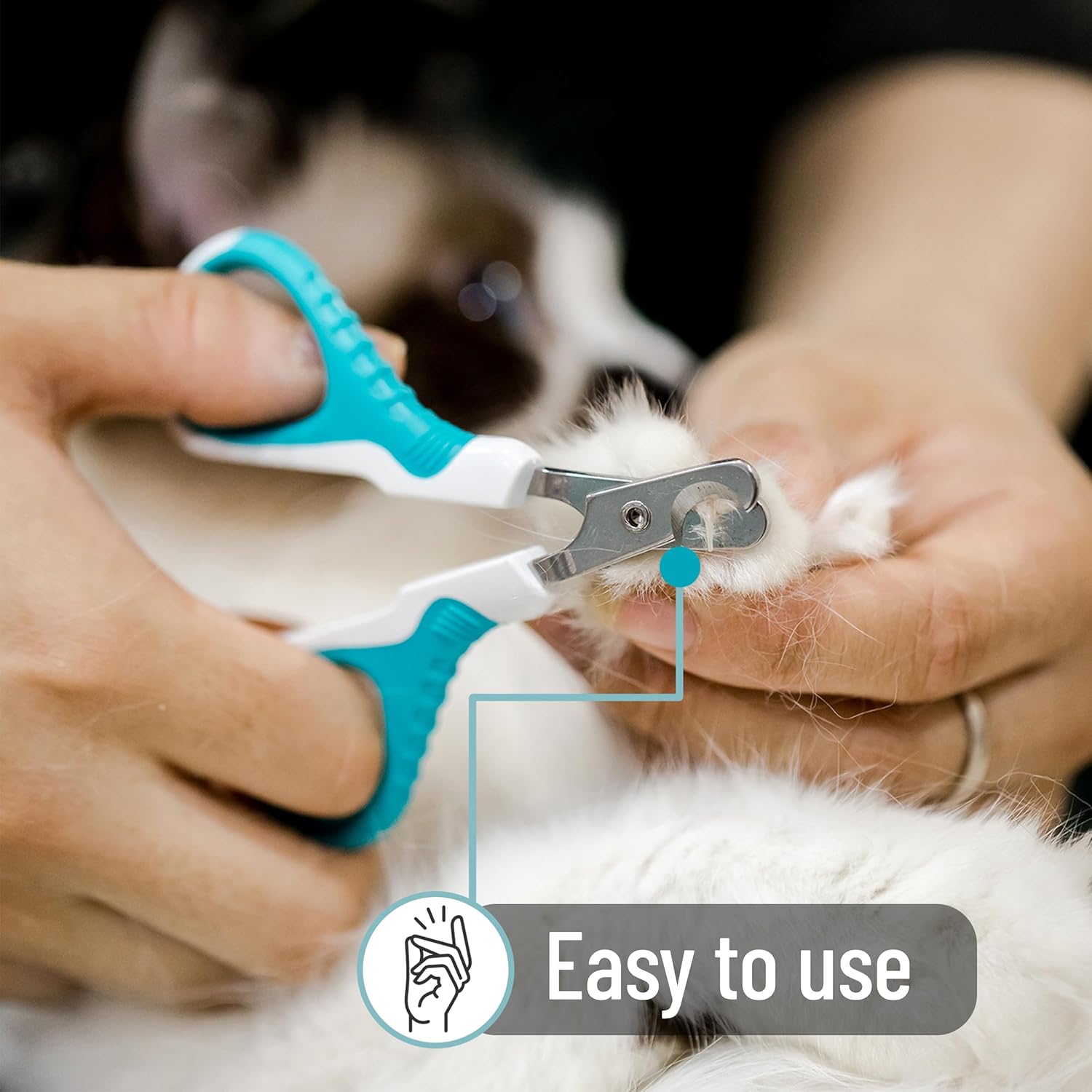 Mr. Pen- Cat Nail Clipper, Stainless Steel, Professional Sharp Cat Claw Trimmer for Small and Medium Cats, Pet Nail Clipper with Sturdy Non Slip Handle - Image 9