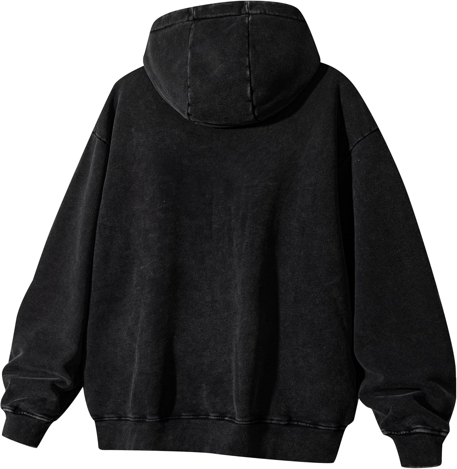 Authentic Acid Wash Hoodie 100% Cotton Oversize, 430gsm Heavyweight Vintage Pullover - Image 9