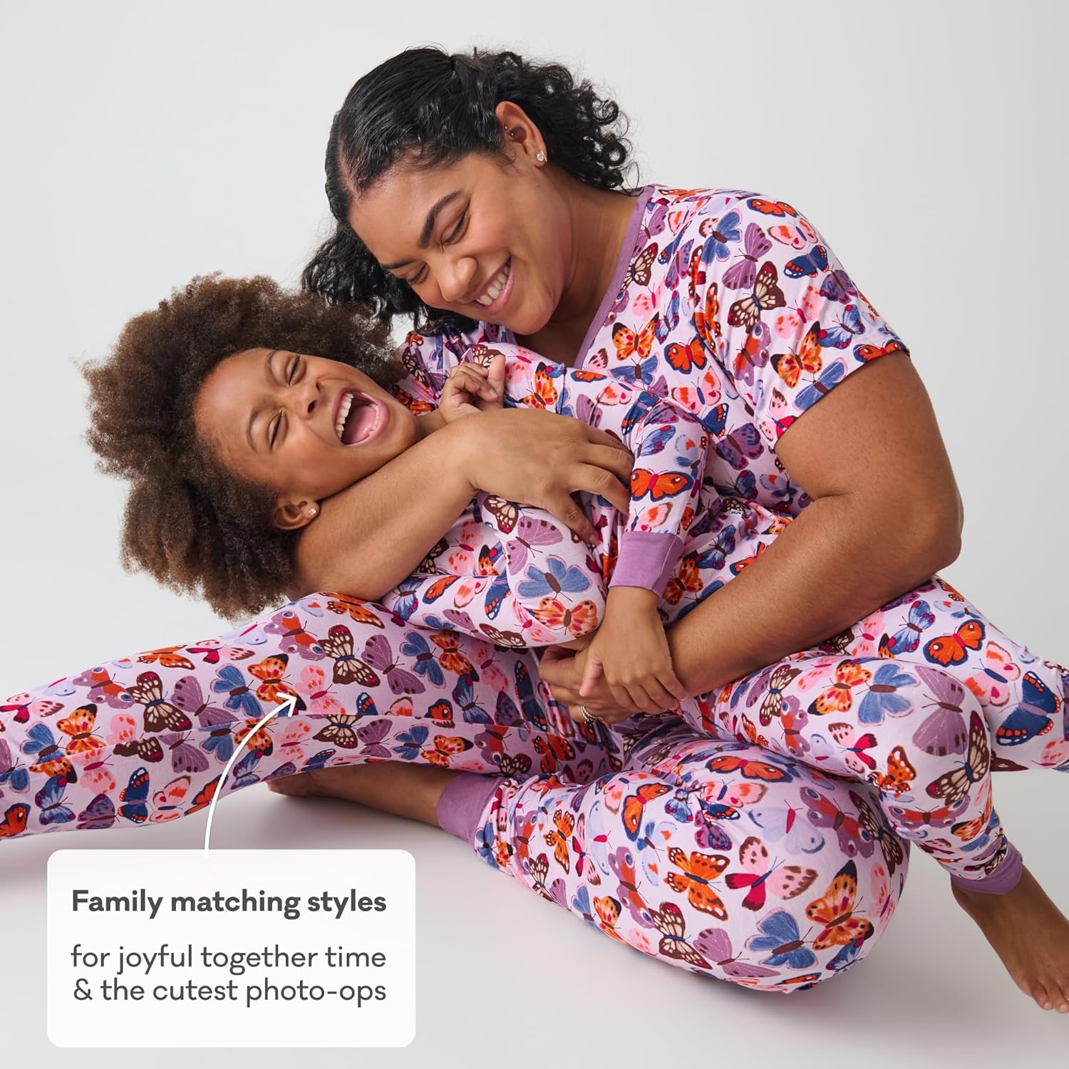 Little Sleepies Two-Piece Pajama Set for Boys & Girls, Soft Viscose from Bamboo Toddler Pajamas for Kids, Family Matching PJs - Image 8