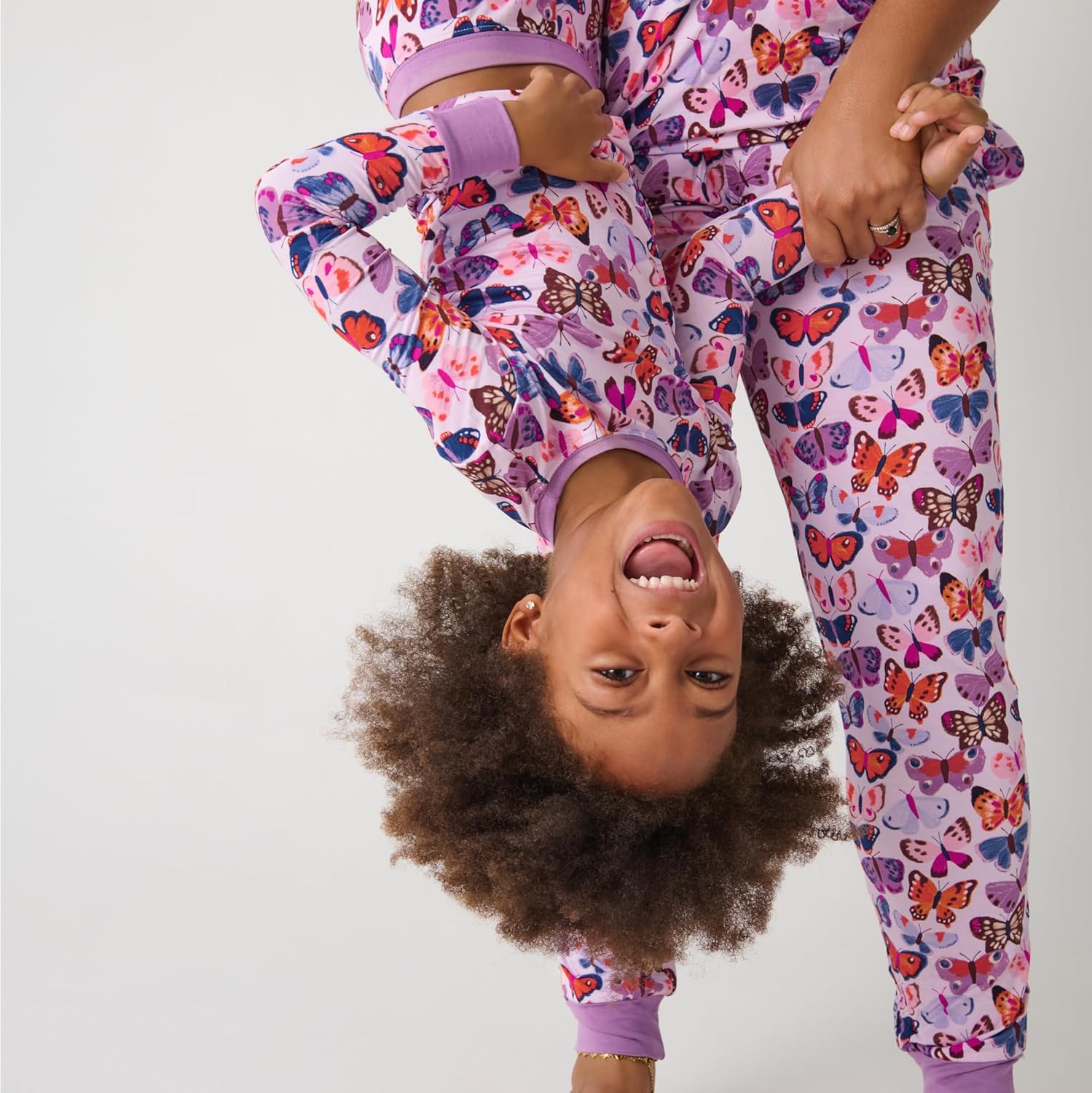 Little Sleepies Two-Piece Pajama Set for Boys & Girls, Soft Viscose from Bamboo Toddler Pajamas for Kids, Family Matching PJs - Image 9