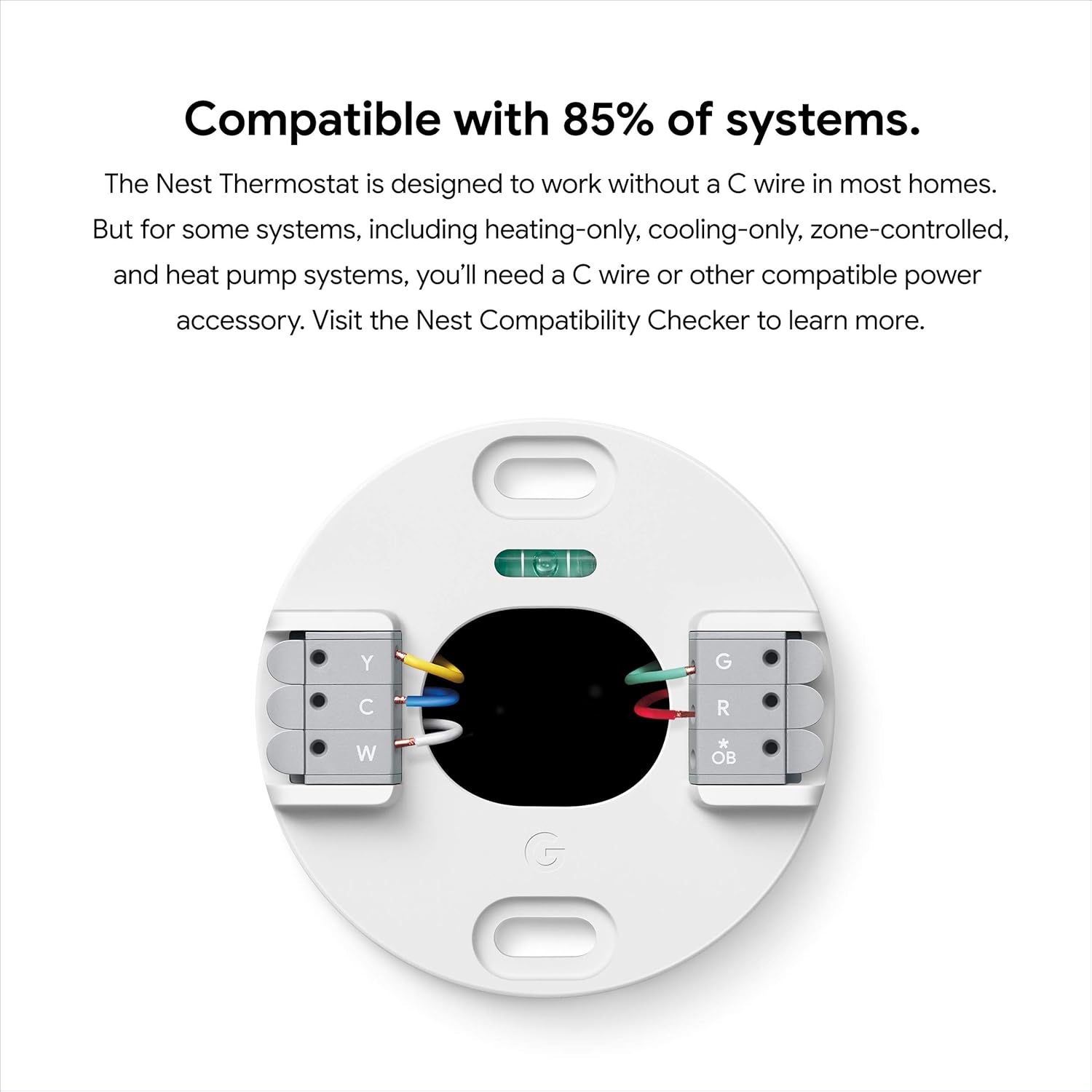 Google Nest Thermostat - Smart Thermostat for Home - Programmable Wifi Thermostat - Snow (Renewed) - Image 3