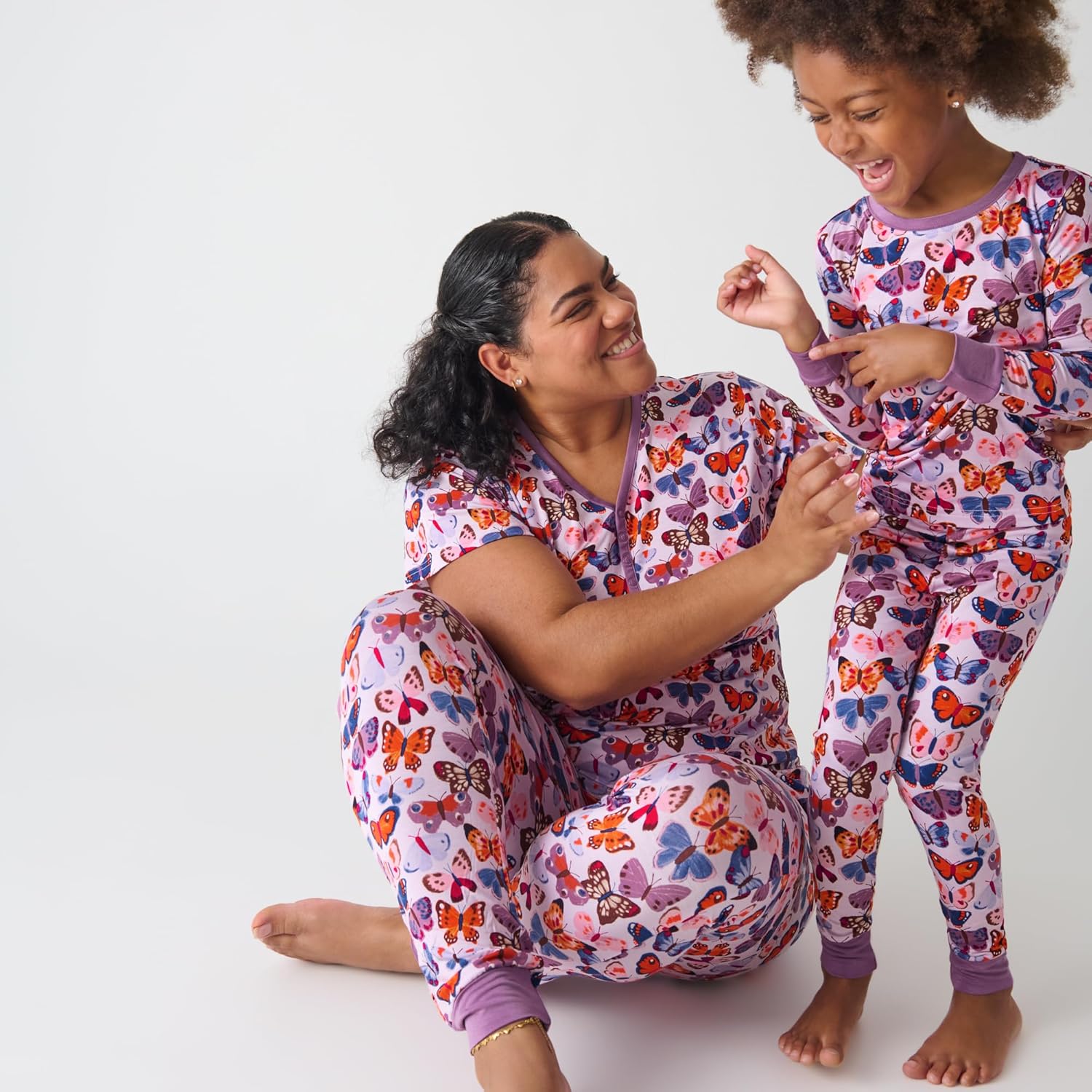 Little Sleepies Two-Piece Pajama Set for Boys & Girls, Soft Viscose from Bamboo Toddler Pajamas for Kids, Family Matching PJs - Image 3
