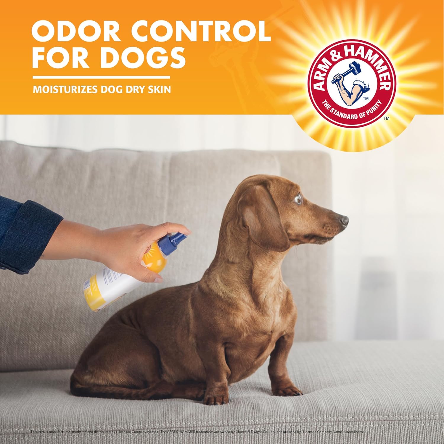 Arm & Hammer for Pets Super Deodorizing Dog Spray with Baking Soda for Odor Control Freshens Coat Between Baths pH Balanced Formula for Dogs Kiwi Blossom 8 FL OZ Single Dogs and Puppies Grooming - Image 4