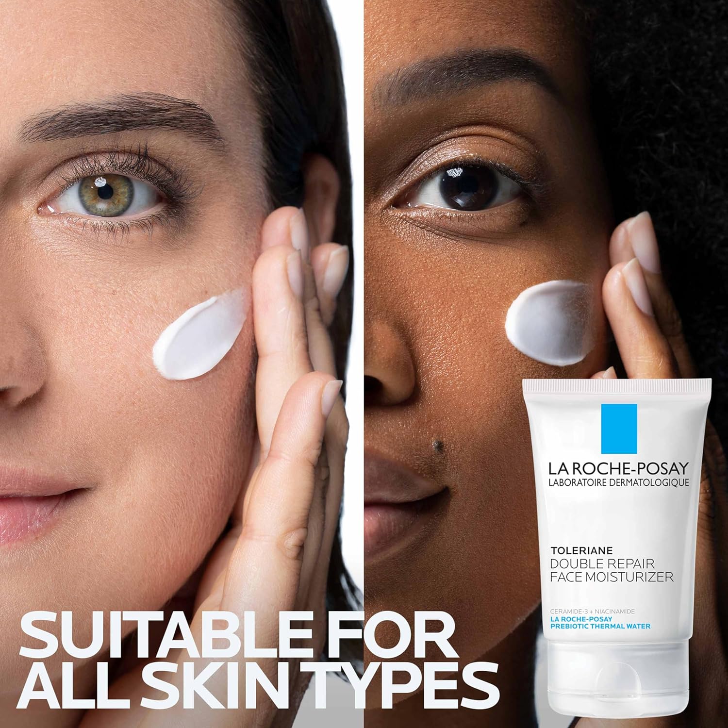 La Roche-Posay Toleriane Double Repair Face Moisturizer, Daily Moisturizer Face Cream with Ceramide and Niacinamide for All Skin Types, Oil Free, Fragrance Free - Image 6