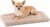 Dog Bed – Cat Bed – Rectangular Jacquard Cushion Taupe – Suitable for Wire Cages and Transport Boxes – Washable – 40.5 x 25.5 cm – Flamingo