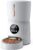 Faroro 4L Automatic Cat Feeder with Stainless Steel Bowl, 1-6 Meals per Day, 30s Voice Recorder, Dry Food for Cats Fresh Preservation, Double Power Supply Cat Feeder