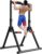DOBESTS Power Tower Pull Up Bar Free Standing, Adjustable Foldable Pull Up Station, Home Gym Strength Training Equipment 700LBS