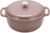 Amazon Basics Round Enamelled Cast Iron Casserole Pot with Lid 4.1 Litre Clay