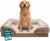 Furhaven Pet Dog Bed, Large Dog Beds for Dogs, Medium Small Dog Bed, Orthopaedic Memory Foam Dog Beds, Removable Washable Cover, Crates, Sofa and Couch