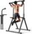 YYJO Foldable Pull Up Bar Freestanding Multifunctional Power Tower Dip Bar Height Adjustable for Home Gym Strength Training 300 lbs Load Capacity