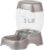 Petmate Pet Cafe Feeder Dog and Cat Feeder Pearlescent Colors 3 Sizes, Made in USA
