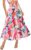 BTFBM Skirts for Women Summer 2026 Floral Print A Line Elastic High Waist Boho Maxi Skirt Spring Fashion Clothing Pocket