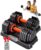 2026 Upgrade Adjustable Dumbbell Set 25lb/50lb, Small Increment in 3-6lb, 1 Hand Quick-Dial, 10-in-1 Adjustable Dumbbells with Tray, Anti-Slip Grip for Home Gym HIIT Strength Training