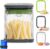 Ibergrif M523 Chip Cutter Potato Cutter 3 in 1 Manual | 700ml Container BPA Free Dishwasher Safe for Potatoes, Carrots, Apples and Vegetables