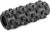 Rumble Roller Half Size Extra Firm Black – Textured Muscle Foam Roller Manipulates Soft Tissue Like A Massage Therapist (Black Compact 33 cm)