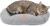 Ferplast Dog Bed Cushion for Small Dogs, Cat Bed, Washable Synthetic Boucle Fabric, Soft Padding, 55 x 36 x H 3 cm, Grey