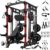 RitFit Buffalo Smith Machine Package, All-in-One Power Cage with Weight Stack , Power Rack with Cable Crossover & Leg Press Attachment for Home Gym
