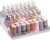 InterDesign 2 Spice Rack Linus Stadium, Clear | Holds up to 30 bottles, compact, for worktops