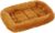 MidWest Homes for Pets – QuietTime XXS Dog Bed – Faux Fur Edge Pad in Cinnamon Colour, Ultra Soft and Machine Washable for 18″ Cages and Boxes, Small Dogs and Cats