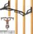 Kipika 48″ Ceiling Mounted Pull Up Bar, Heavy Duty Multi-Grip Chin Up Bar,Mounted Pullup Bar, Adjustable Height, Pull Up Bands for Chin Ups & Body Stretching, Ideal for Home Gym and Strength Training